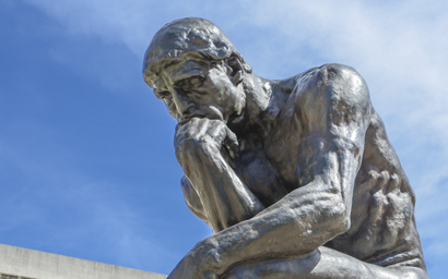 Thinking man