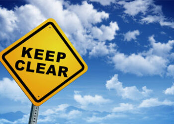 Keep clear sign