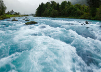 Fast river