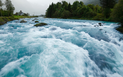 Fast river