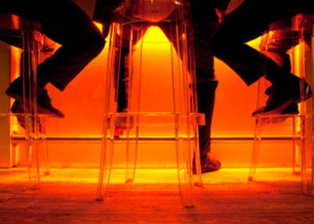 Legs-below-bar