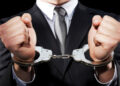 businessman handcuffs