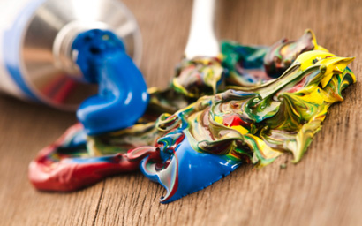 Mixing paint