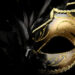 Golden mask