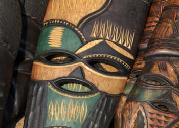 African tribal masks