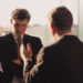Businessman told off