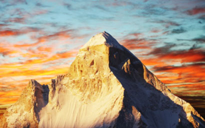 Mountain peak