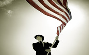 Waving flag