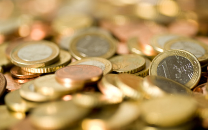 Euro coins