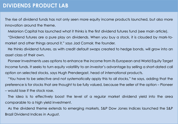 Global equities table