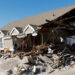 Damaged house
