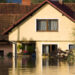 Flooded house