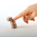 Coins falling