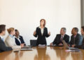 Woman leader