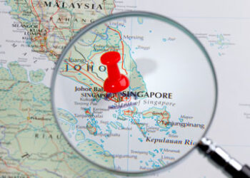 Singapore on the map