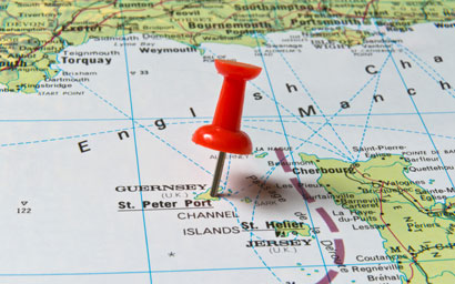 Guernsey map