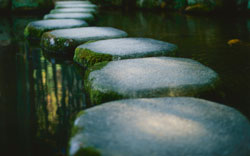 Stepping stones