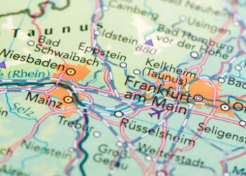 Frankfurt map