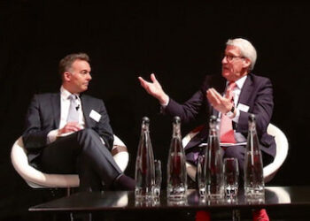 Jeremy Paxman at Jersey fin