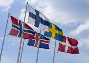Nordics flags