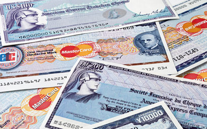 Travelers cheques