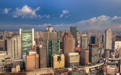 Osaka skyline