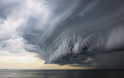 Stormy clouds