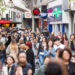 Oxford street shoppers