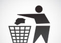 Rubbish sign