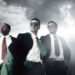 Superhero businessmen
