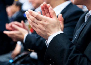 Applauding
