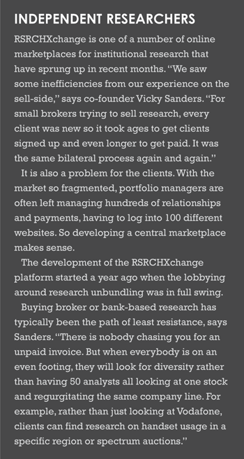Independent researchers