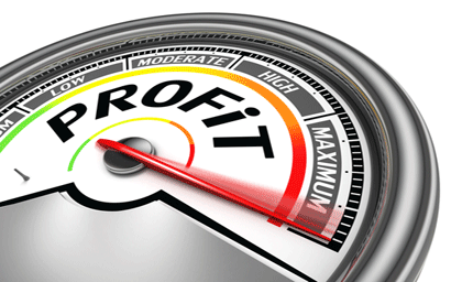 Profit meter