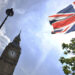 Big Ben british flag