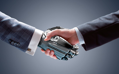 Robot handshake