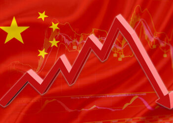 Chinese equities down