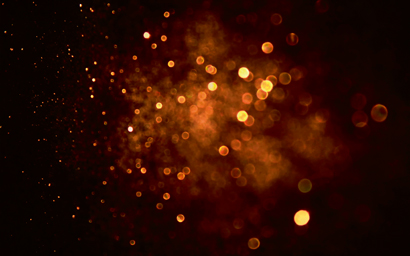 Gold specks