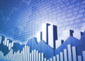 Stock market bars and charts