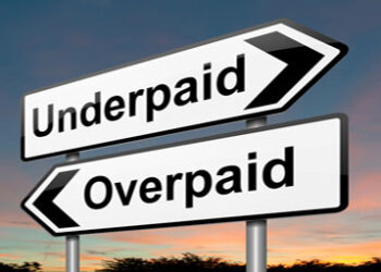 Underpaid overpaid