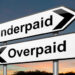 Underpaid overpaid