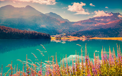 Champferersee-lake