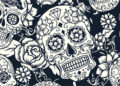 Day-of-The-Dead-skulls