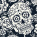 Day-of-The-Dead-skulls