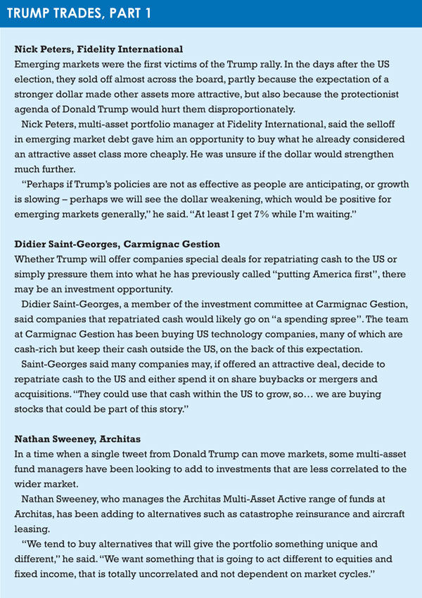 Trump trades 1
