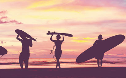 Surfers