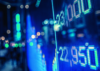 Financial data graph