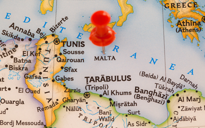 Malta_on_map