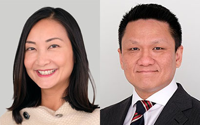 Esther Chan and Alan Siow