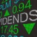 Dividends screen