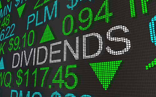 Dividends screen